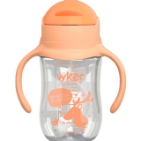 PP Fancy Design Speckle Spill-Proof 8oz/10oz Water Straw Cup